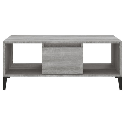 Salongbord Sofabord Sonoma Grå 90x50x36,5 cm