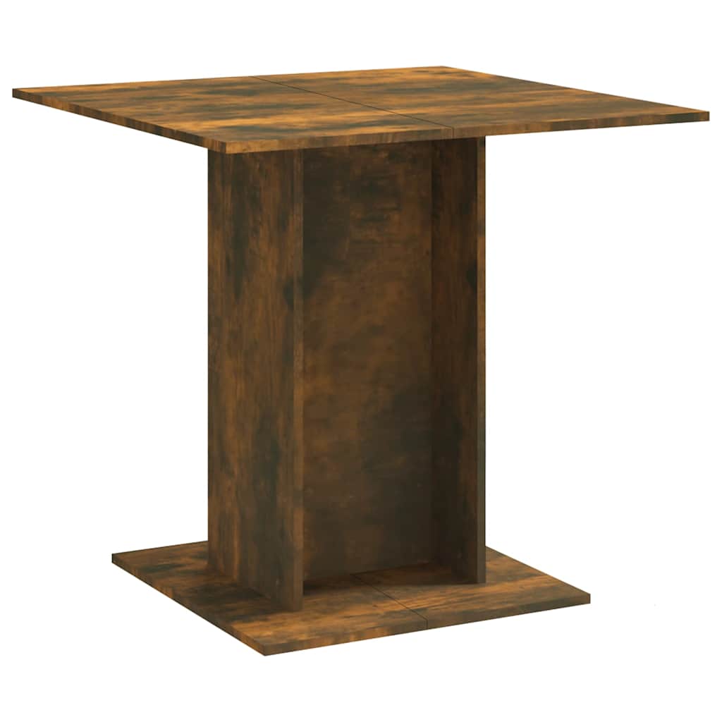 Spisebord Kjøkkenbord Røyk Eik 80x80x75 cm