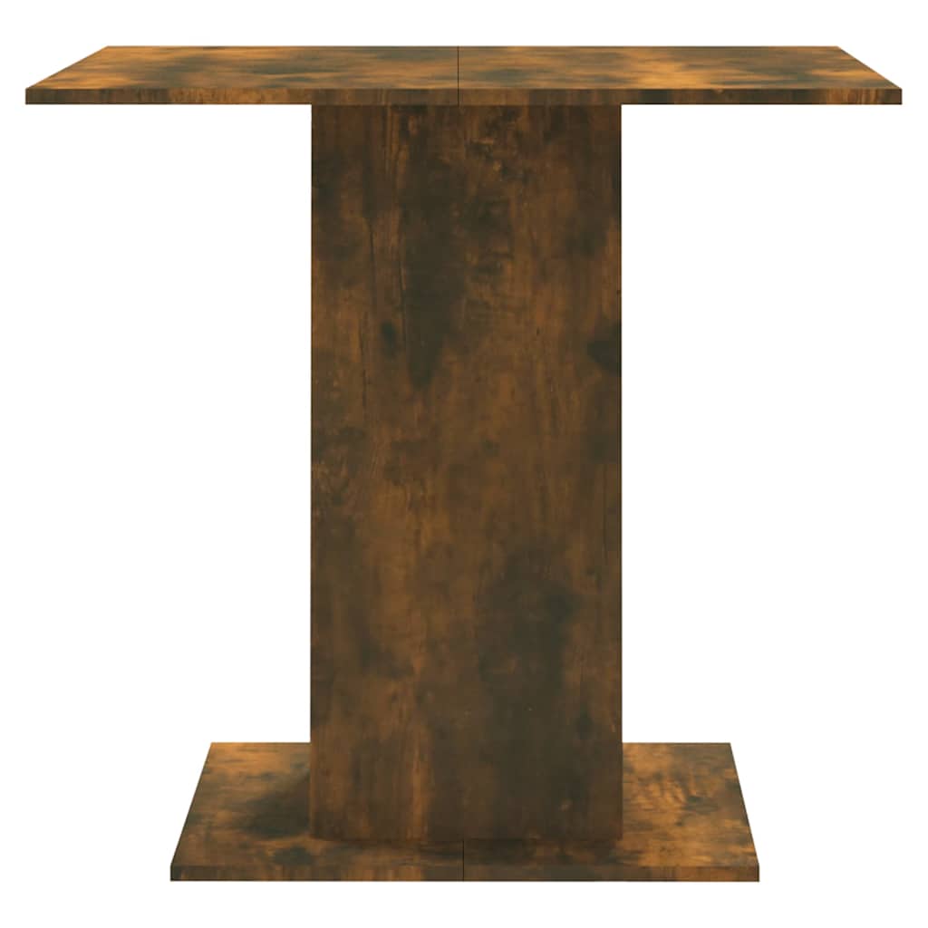 Spisebord Kjøkkenbord Røyk Eik 80x80x75 cm