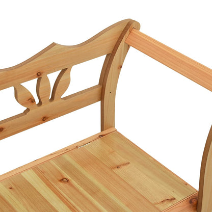 Benk 107x45x75,5 cm heltre gran