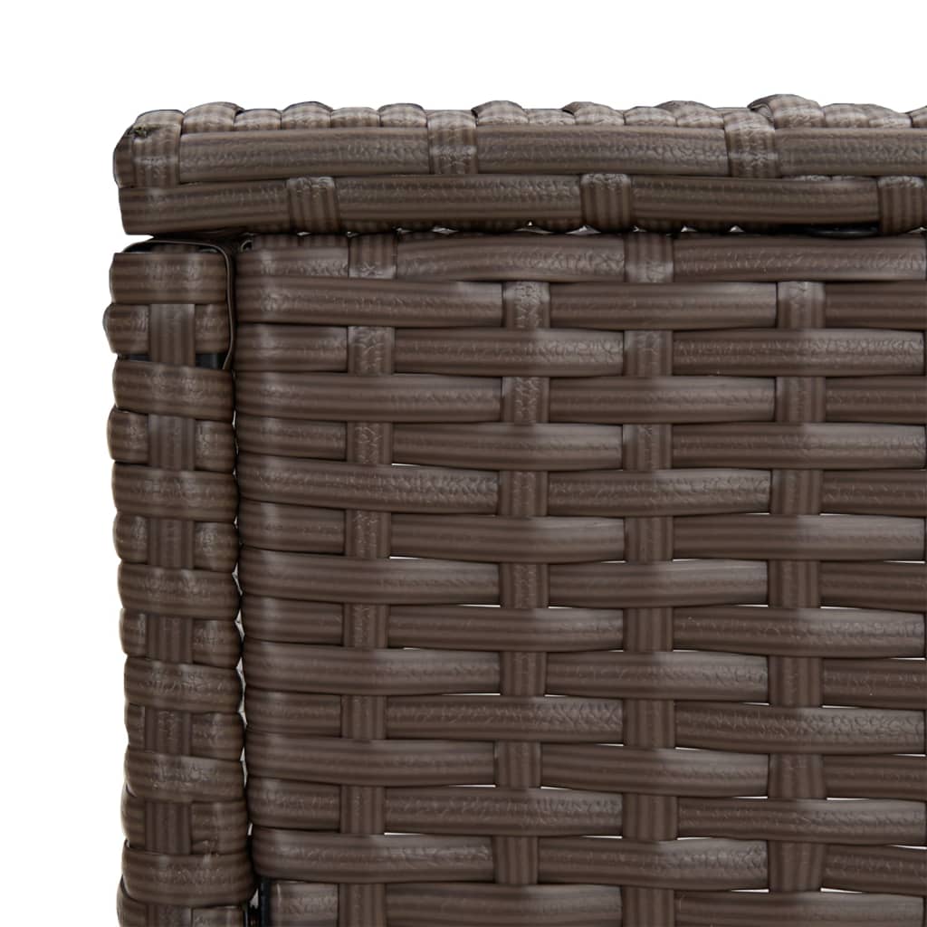 Stablebord 3 stk brun polyrotting