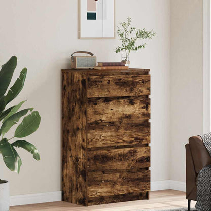 Kommode Røkt Eik 60x36x103 cm