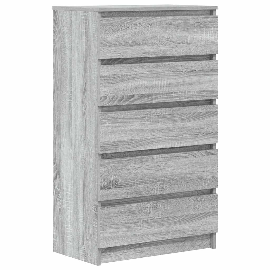 Kommode Sonoma Grå 60x36x103 cm