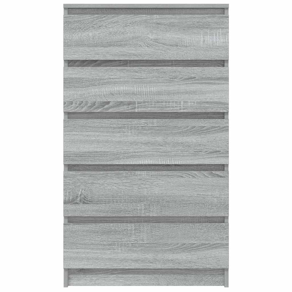 Kommode Sonoma Grå 60x36x103 cm