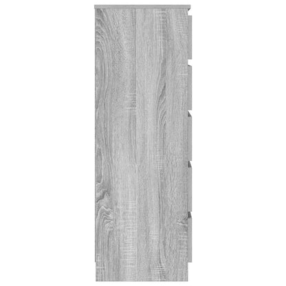 Kommode Sonoma Grå 60x36x103 cm