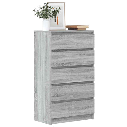Kommode Sonoma Grå 60x36x103 cm