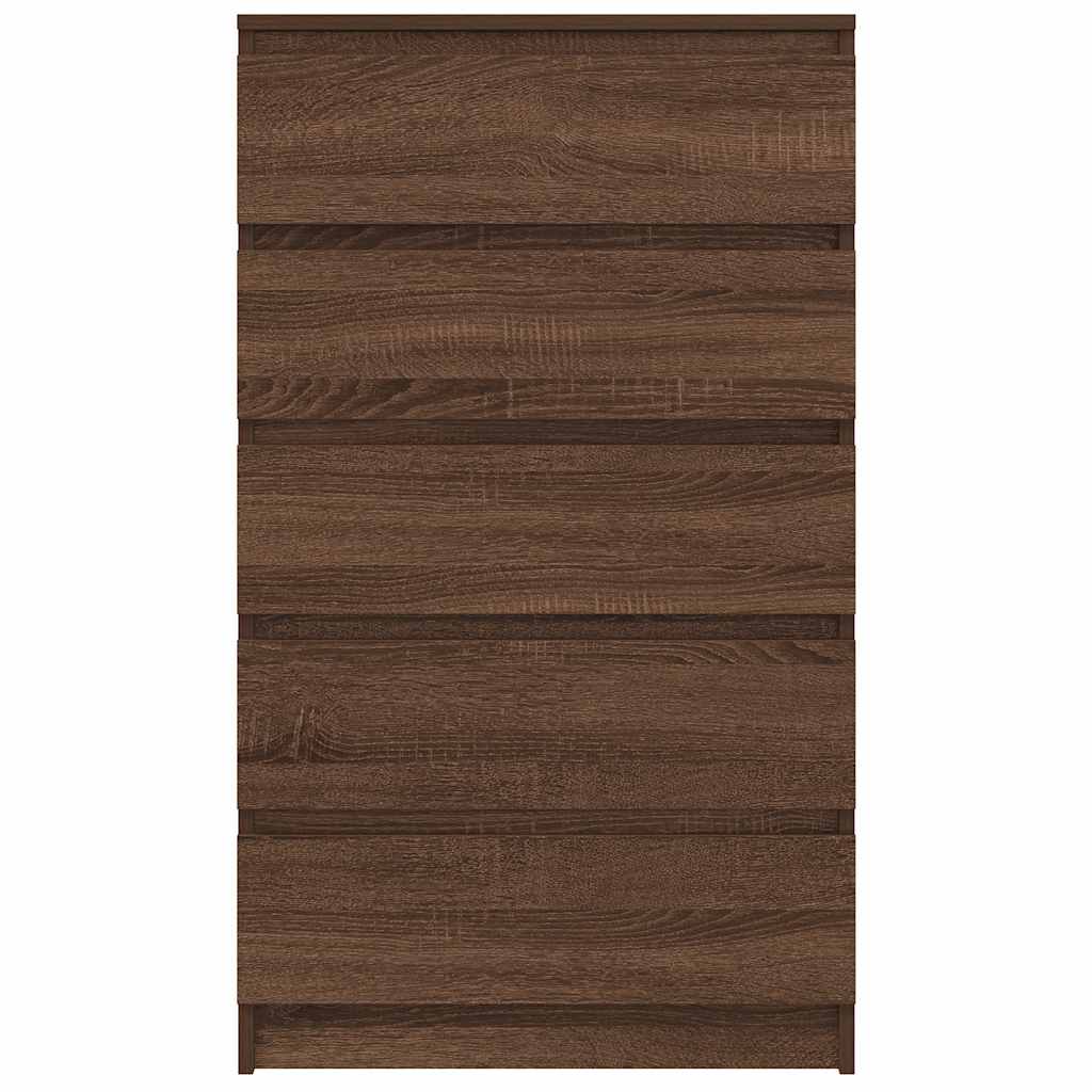 Kommode Brun Eik 60x36x103 cm