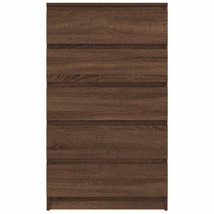 Kommode Brun Eik 60x36x103 cm