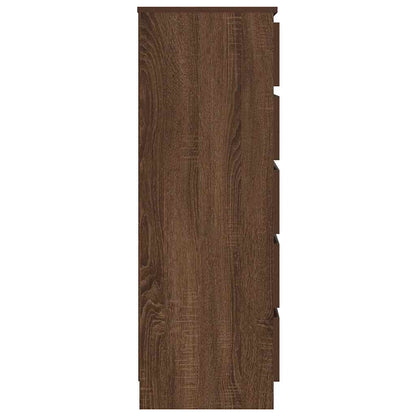 Kommode Brun Eik 60x36x103 cm