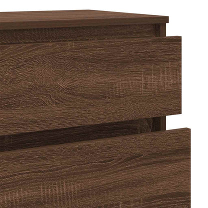 Kommode Brun Eik 60x36x103 cm