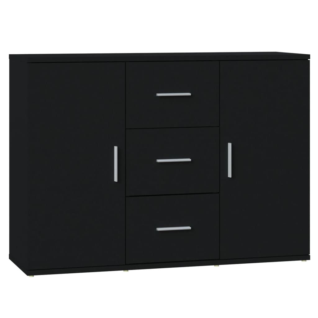 Skjenk Svart 91x29,5x65 cm