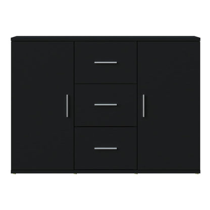 Skjenk Svart 91x29,5x65 cm