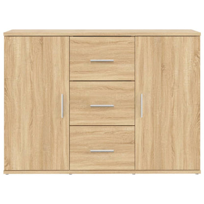 Skjenk sonoma eik 91x29,5x65 cm konstruert tre