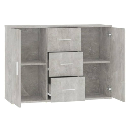 Skjenk Betonggrå 91x29,5x65 cm
