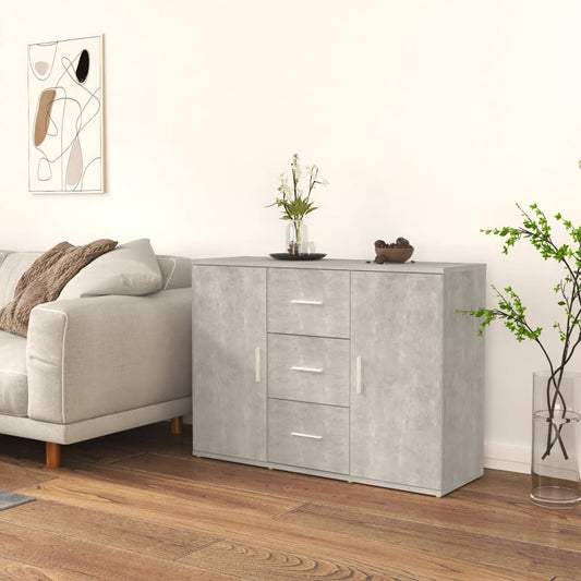 Skjenk Betonggrå 91x29,5x65 cm