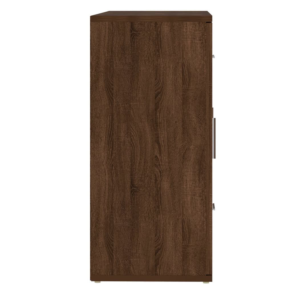 Skjenk Brun Eik 91x29,5x65 cm