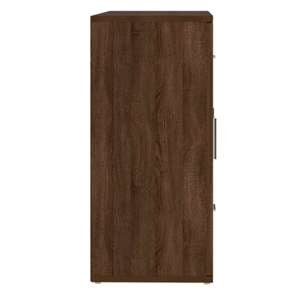 Skjenk Brun Eik 91x29,5x65 cm
