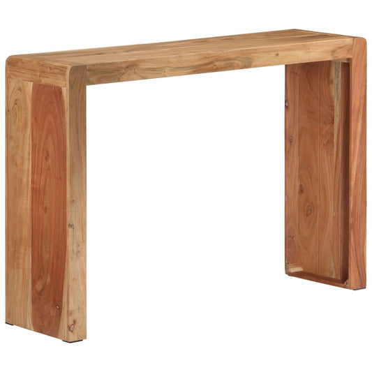 Avlastningsbord konsollbord Tre 110x30x76 cm heltre akasie