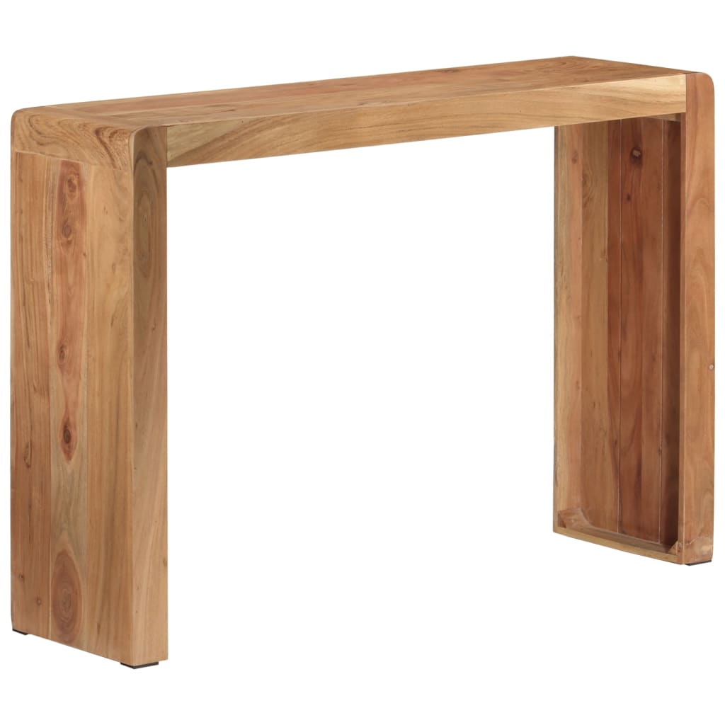 Avlastningsbord konsollbord Tre 110x30x76 cm heltre akasie
