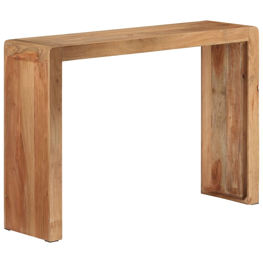 Avlastningsbord konsollbord Tre 110x30x76 cm heltre akasie