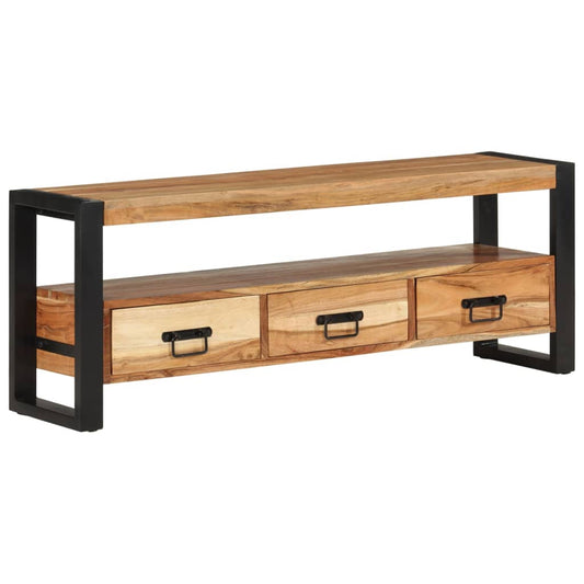 TV-Møbel Tre TV-benk heltre akasie 120x30x45 cm