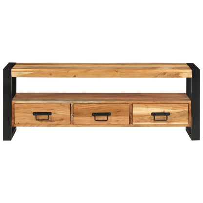 TV-Møbel Tre TV-benk heltre akasie 120x30x45 cm