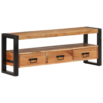 TV-Møbel Tre TV-benk heltre akasie 120x30x45 cm