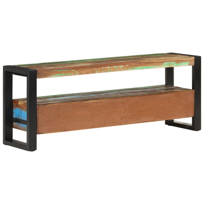 TV-Møbel Tre TV-benk 120x30x45 cm gjenvunnet heltre