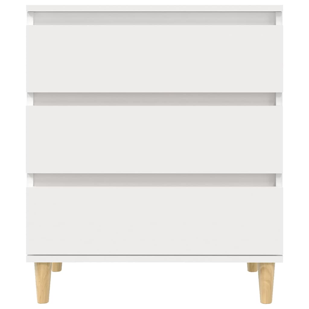 Kommode Hvit 60x35x70 cm