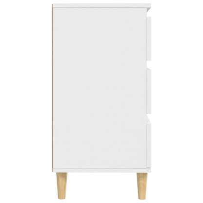 Kommode Hvit 60x35x70 cm