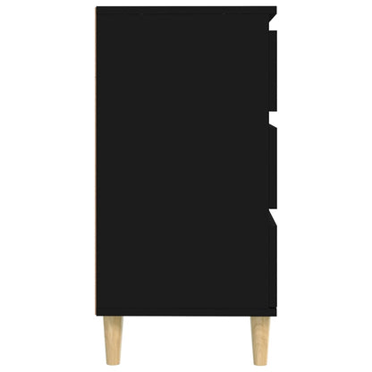 Kommode Svart 60x35x70 cm
