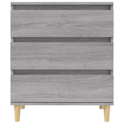 Skjenk grå sonoma 60x35x70 cm konstruert tre