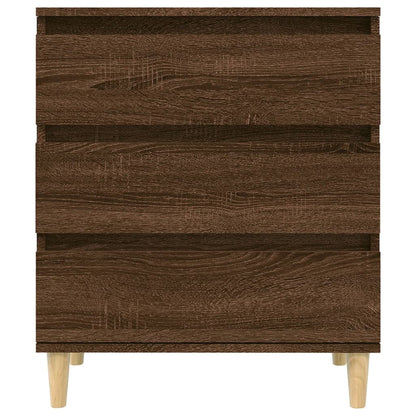 Skjenk brun eik 60x35x70 cm konstruert tre