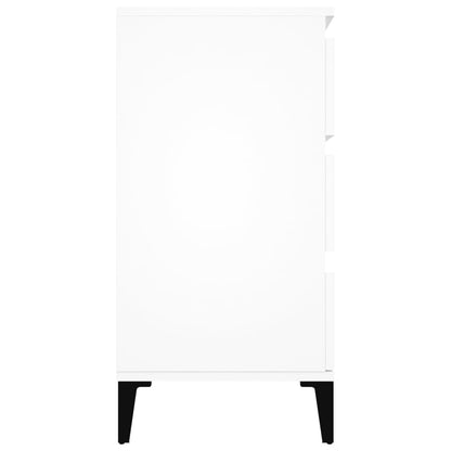 Kommode Hvit 60x35x70 cm