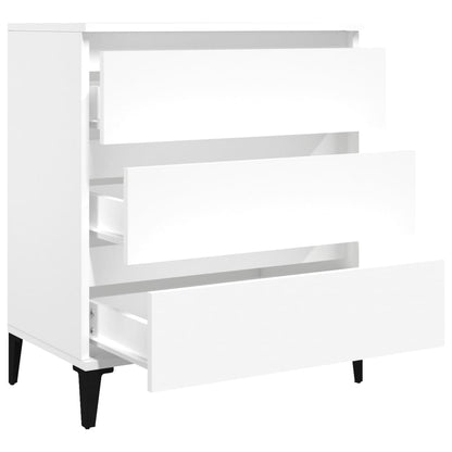 Kommode Hvit 60x35x70 cm