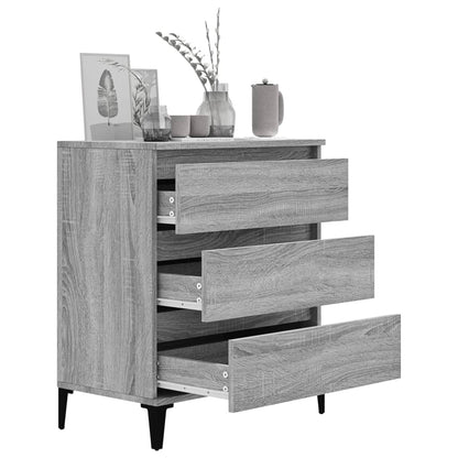Kommode Sonoma Grå 60x35x70 cm