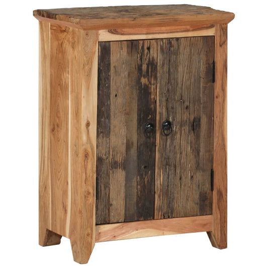 Skjenk Tre gjenvunnet heltre og heltre akasie 55x33x75 cm