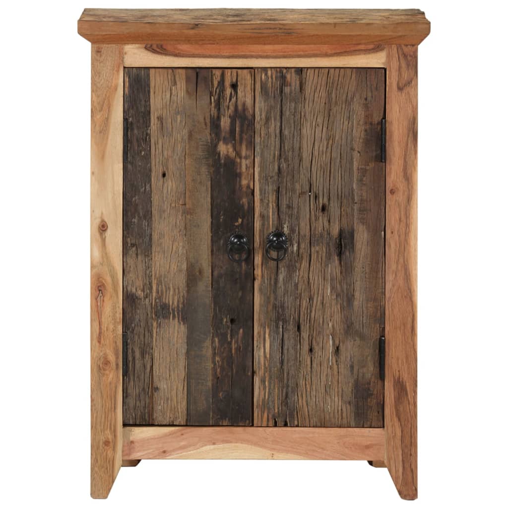 Skjenk Tre gjenvunnet heltre og heltre akasie 55x33x75 cm