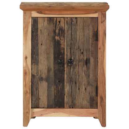Skjenk Tre gjenvunnet heltre og heltre akasie 55x33x75 cm