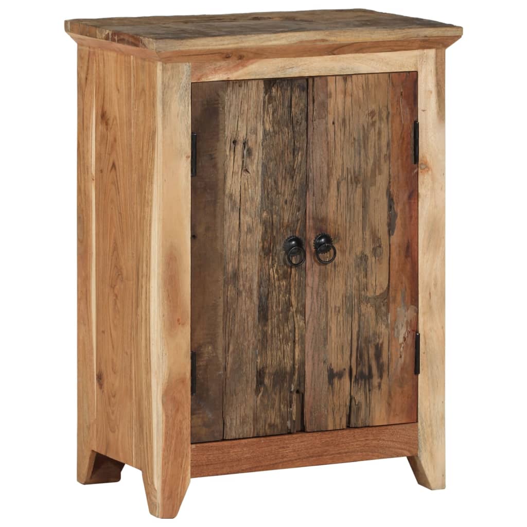 Skjenk Tre gjenvunnet heltre og heltre akasie 55x33x75 cm