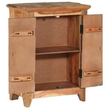 Skjenk Tre gjenvunnet heltre og heltre akasie 55x33x75 cm