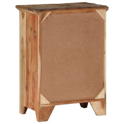 Skjenk Tre gjenvunnet heltre og heltre akasie 55x33x75 cm