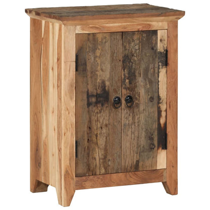 Skjenk Tre gjenvunnet heltre og heltre akasie 55x33x75 cm