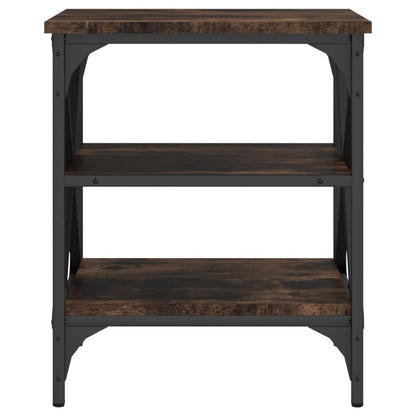 Sidebord Røkt Eik 2 stk 40x42x50 cm