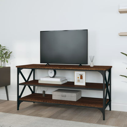 TV-Møbel Brun Eik Tv-benk 100x40x50 cm