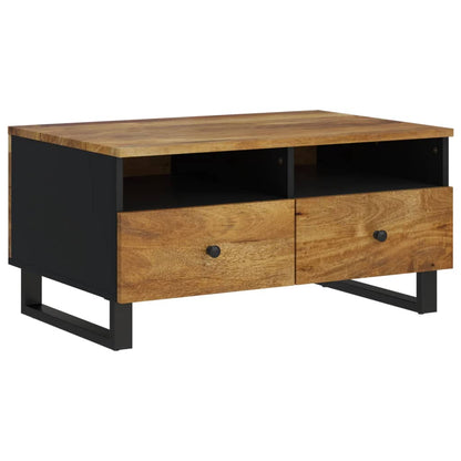Salongbord Sofabord Tre 80x54x40 cm heltre mango og