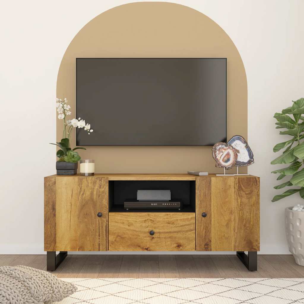 TV-Møbel Tre TV-benk 105x33,5x46 cm heltre mango og