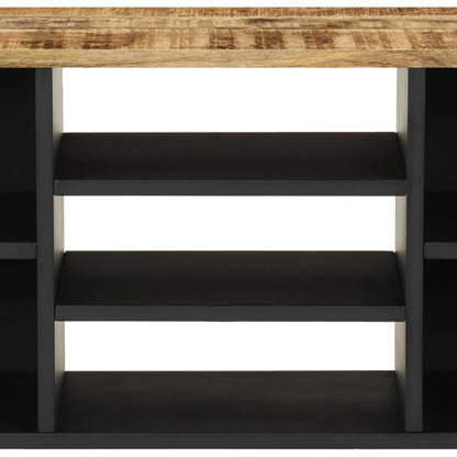 TV-Møbel Tre TV-benk 100x33x46 cm heltre mango og