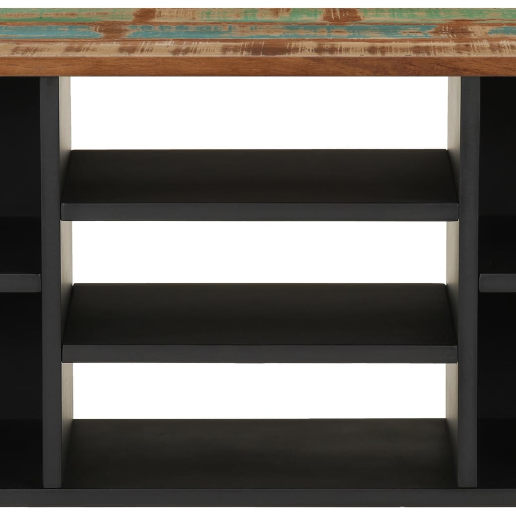 TV-Møbel Tre TV-benk 100x33x46 cm gjenvunnet heltre og