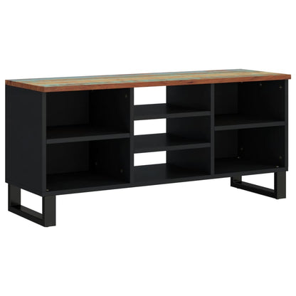 TV-Møbel Tre TV-benk 100x33x46 cm gjenvunnet heltre og